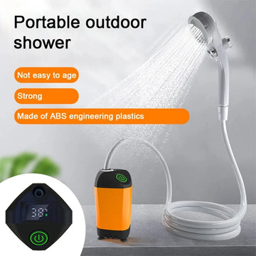 Portable rechargeable electric shower pump USB