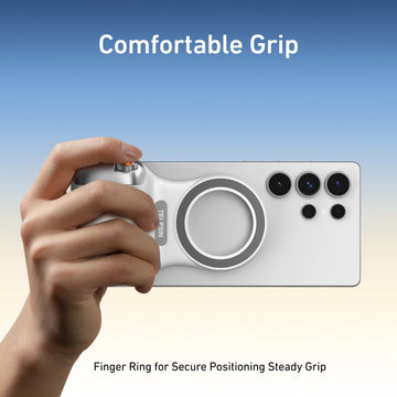 Fun Shot Magnetic Grip, Ergonomic Style Phone Camera