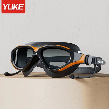 Professional HD Anti-fog Silicone Swimming Goggles