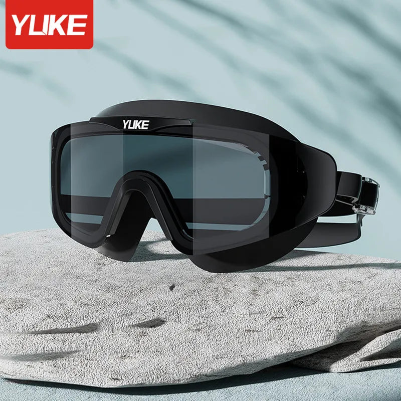 Professional HD Anti-fog Silicone Swimming Goggles