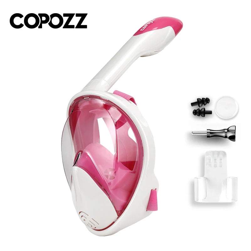 COPOZZ Full Face Scuba Diving Mask Anti Fog