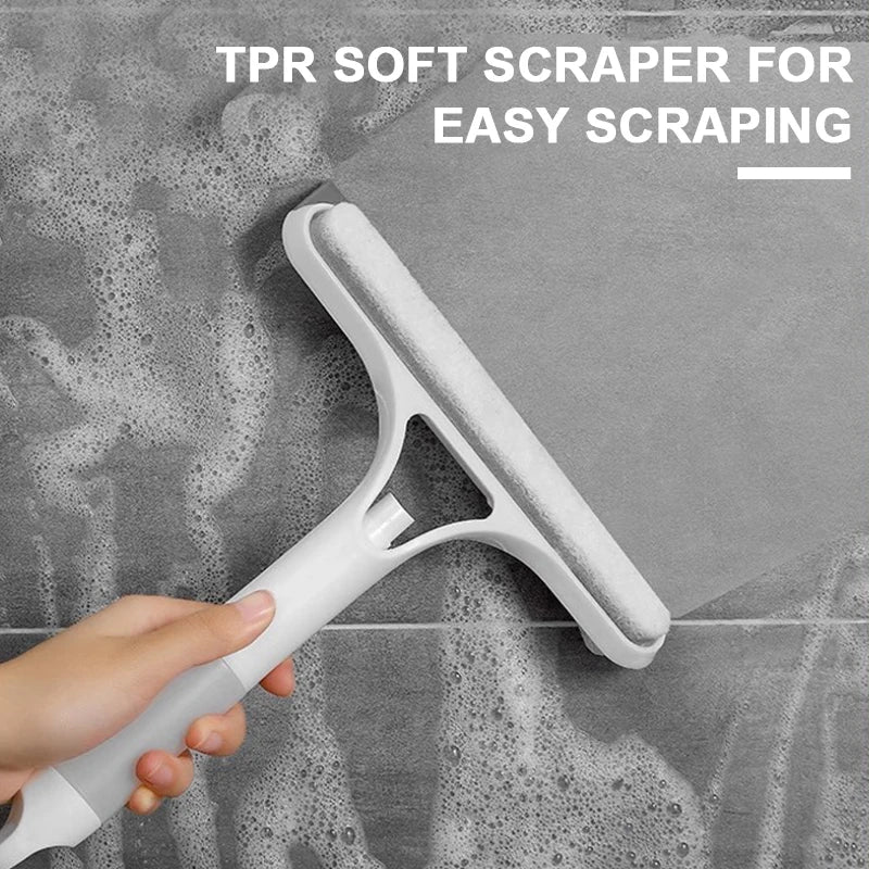 SEAMETAL 3 IN 1 Car Scraper Window Cleaning Wiper Muitifunctional Glass