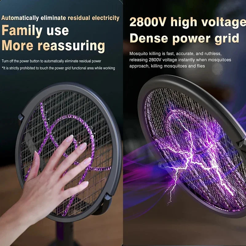 Multi Functional 2-in-1 Mosquito Killer Swatter