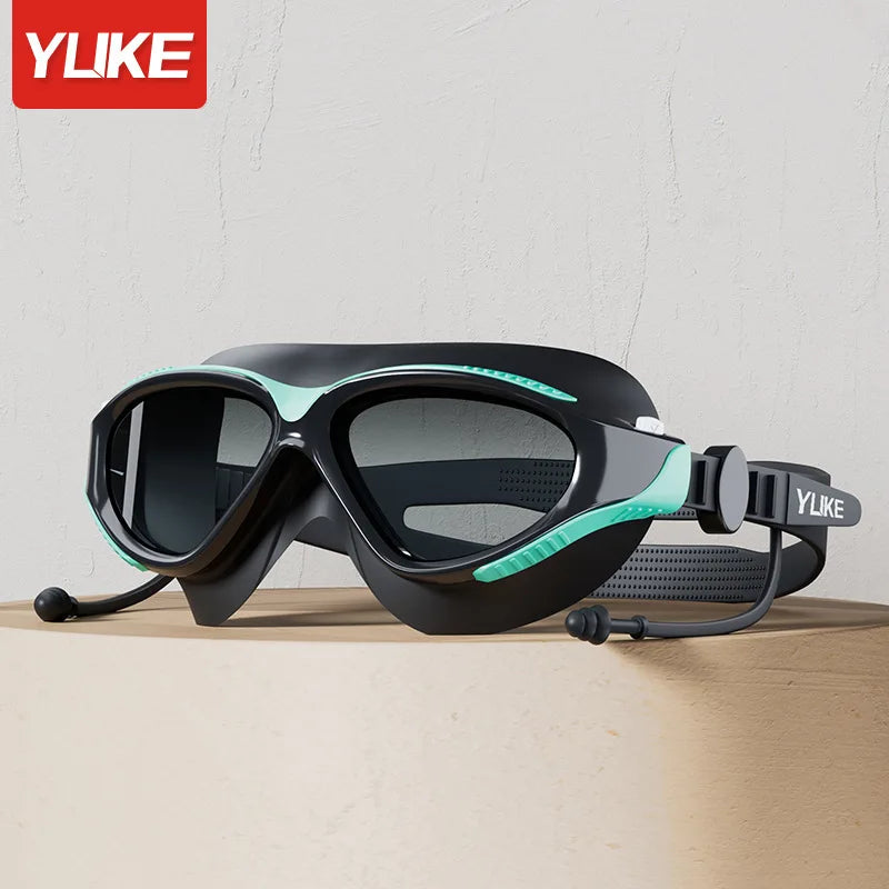 Professional HD Anti-fog Silicone Swimming Goggles