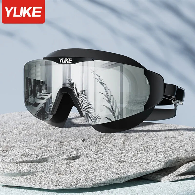 Professional HD Anti-fog Silicone Swimming Goggles