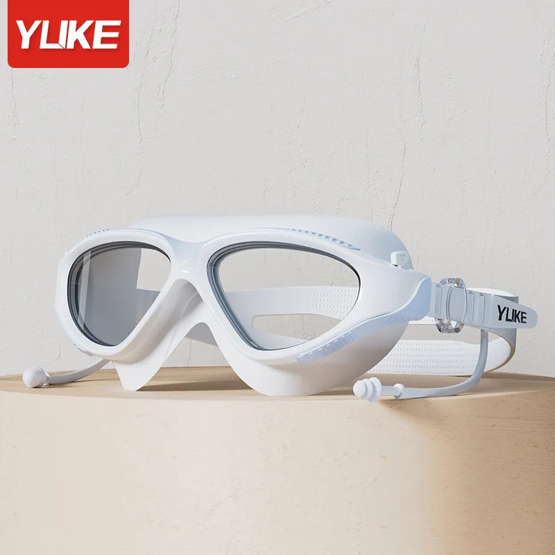 Professional HD Anti-fog Silicone Swimming Goggles