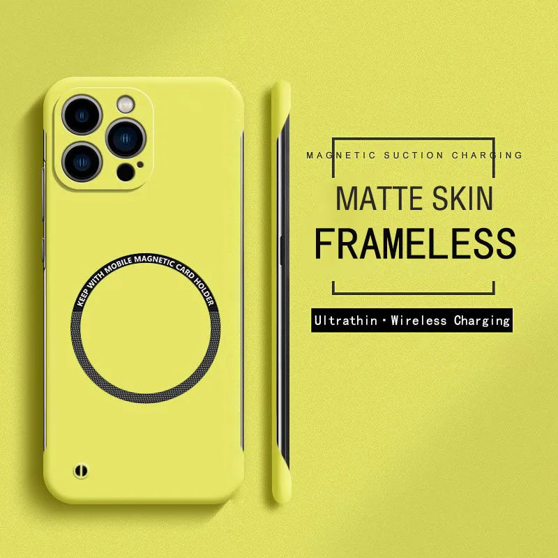 Frameless Magnetic For Magsafe Slim Case For iPhone