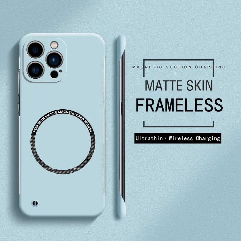 Frameless Magnetic For Magsafe Slim Case For iPhone