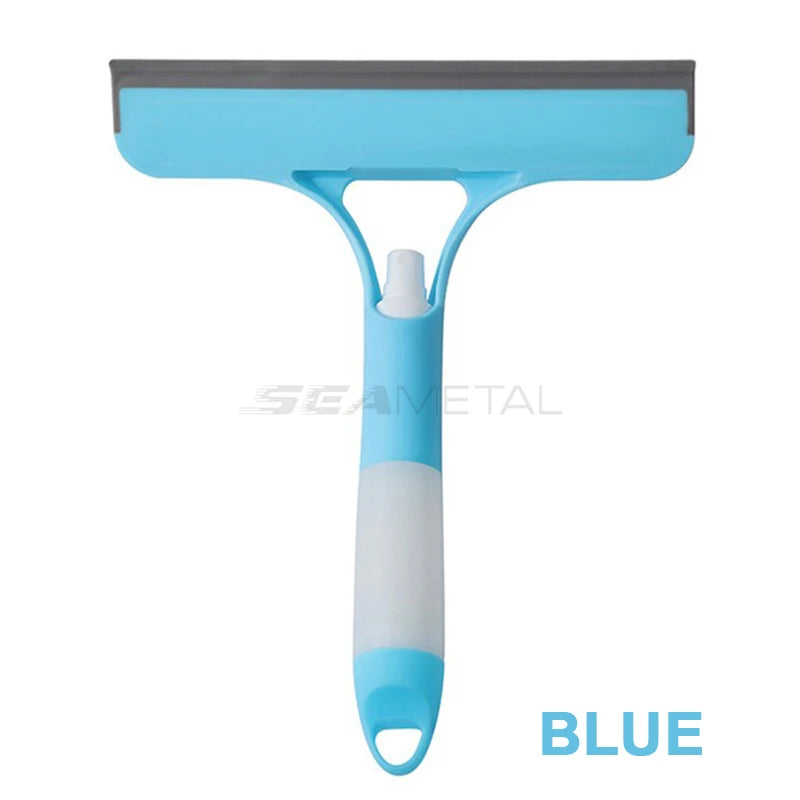 SEAMETAL 3 IN 1 Car Scraper Window Cleaning Wiper Muitifunctional Glass