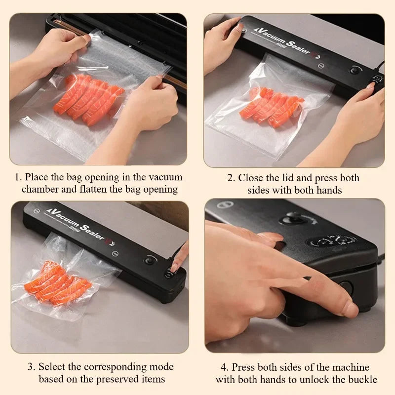 Kitchen Gadgets Food Vacuum Sealer