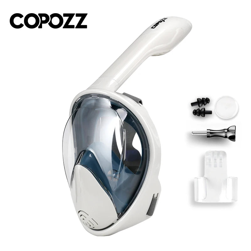 COPOZZ Full Face Scuba Diving Mask Anti Fog