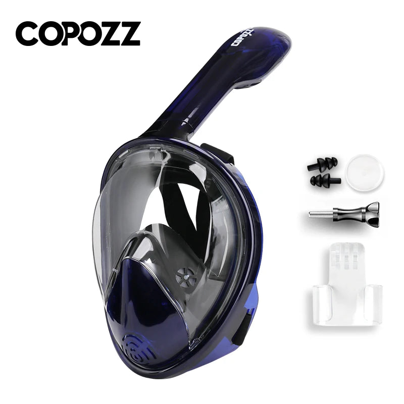 COPOZZ Full Face Scuba Diving Mask Anti Fog
