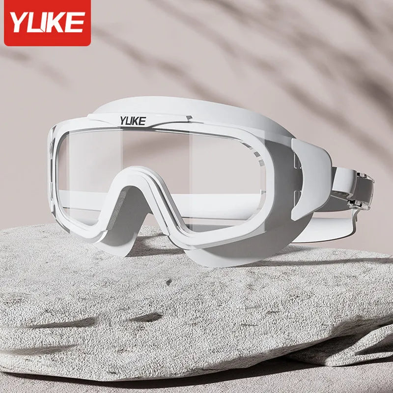 Professional HD Anti-fog Silicone Swimming Goggles