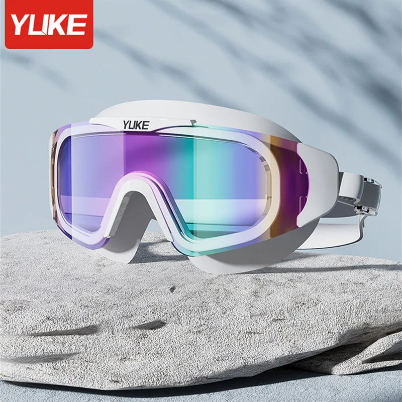 Professional HD Anti-fog Silicone Swimming Goggles