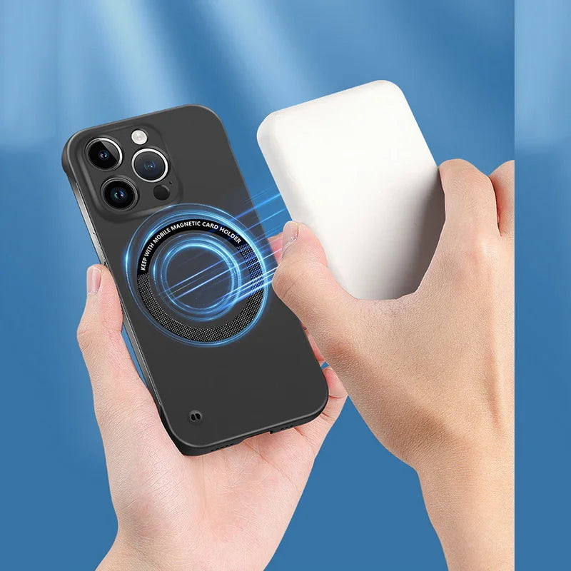 Frameless Magnetic For Magsafe Slim Case For iPhone