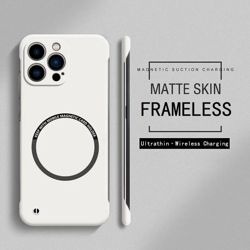 Frameless Magnetic For Magsafe Slim Case For iPhone